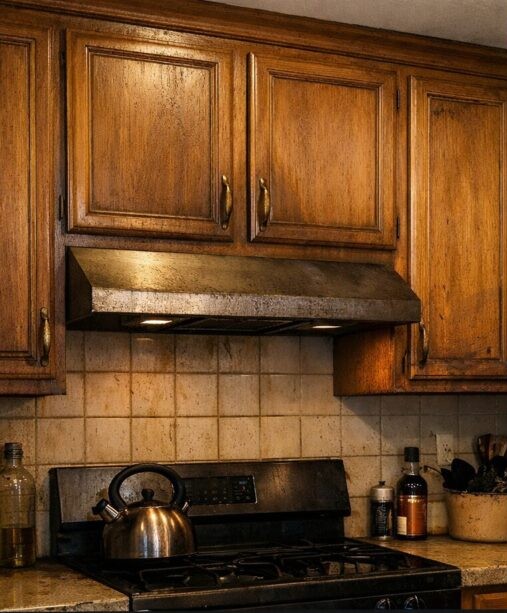 Kitchen Cabinets Deep Clean before